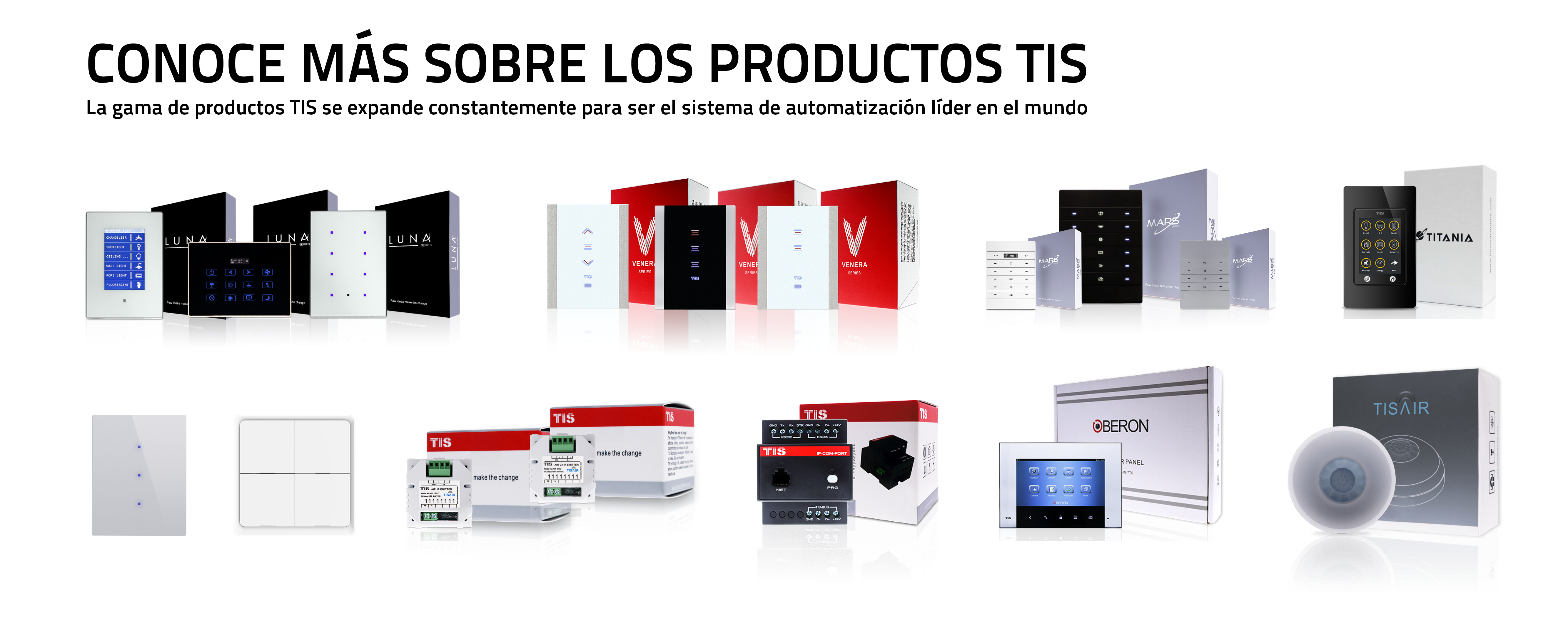 Conoce más sobre los productos TIS